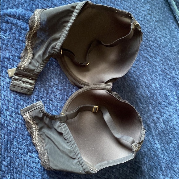 Natori Bra Black Lace Trim Bra size 40G - Picture 7 of 9